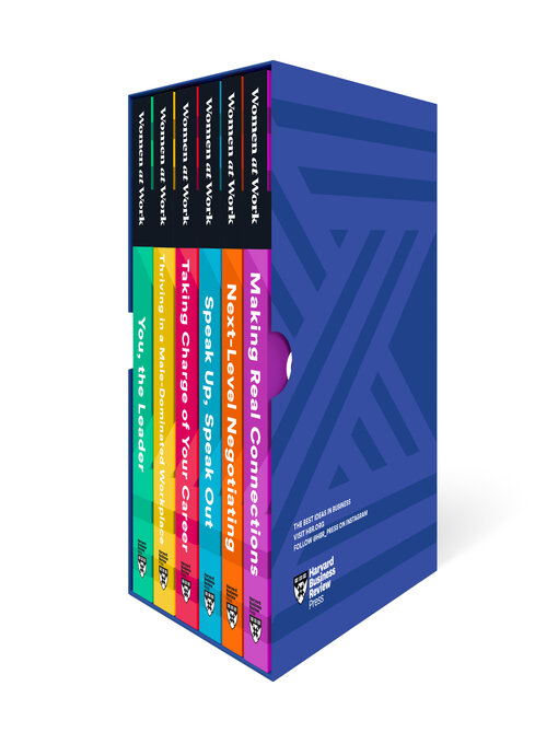 Title details for HBR Women at Work Boxed Set by Harvard Business Review - Available